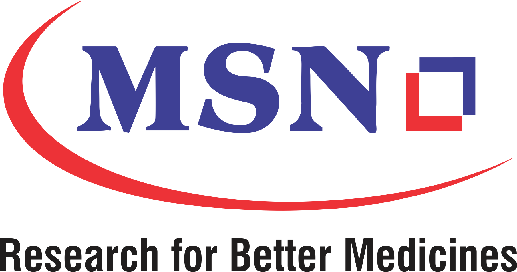 MSN Logo with Research for Better Medicines